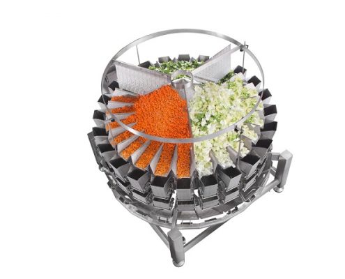 PrimoCombi_24 Head_Multi head weighing machine for mizing vegetables
