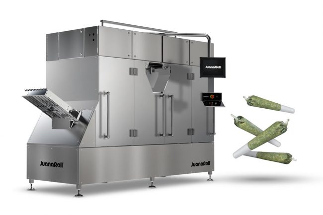 JuanaRoll Pre-Roll weigh filling and twisting machine with finished joints
